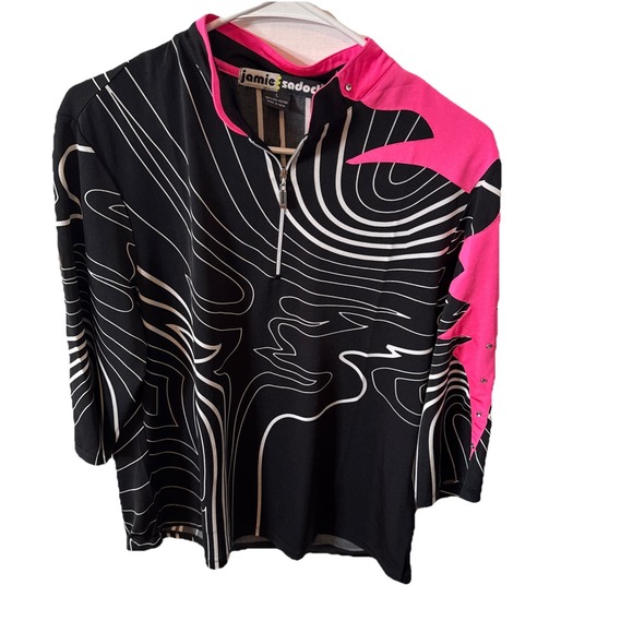 jamie sadock Tops - jamie sadock L Golf / Cycling Jersey 1/4 Zip